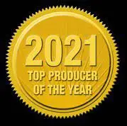 Kevin Guttman 2021 Top Producer of the Year Award